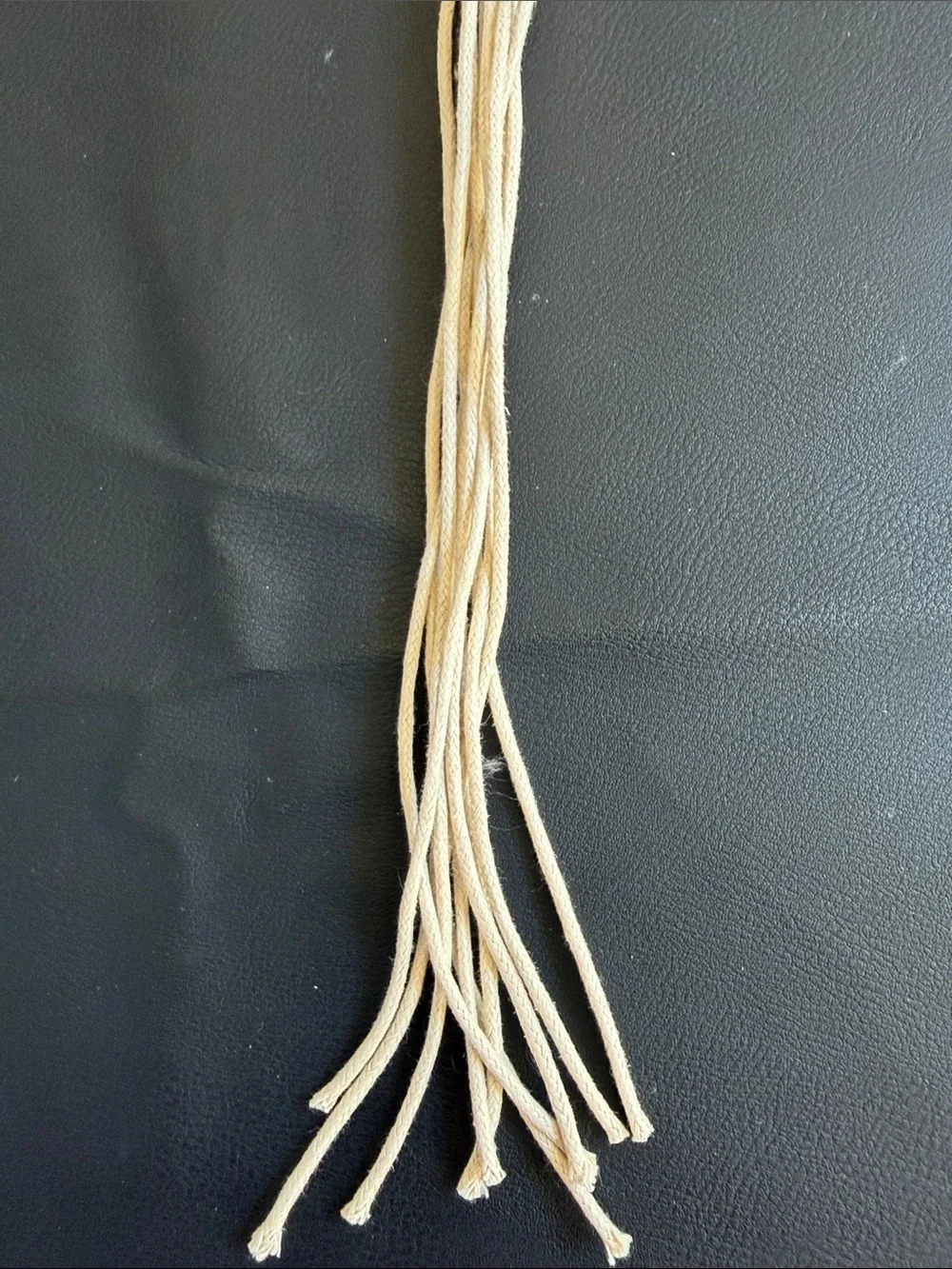 Vintage Style Boho Macramé Tie Belt Natural Wood Look Beads Adjustable Festival